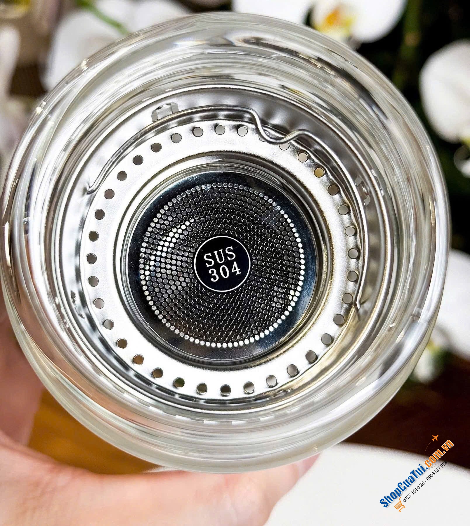 Bình thủy tinh 2 lớp IRRIS 500ml – Nhỏ xinh mà “có võ”.