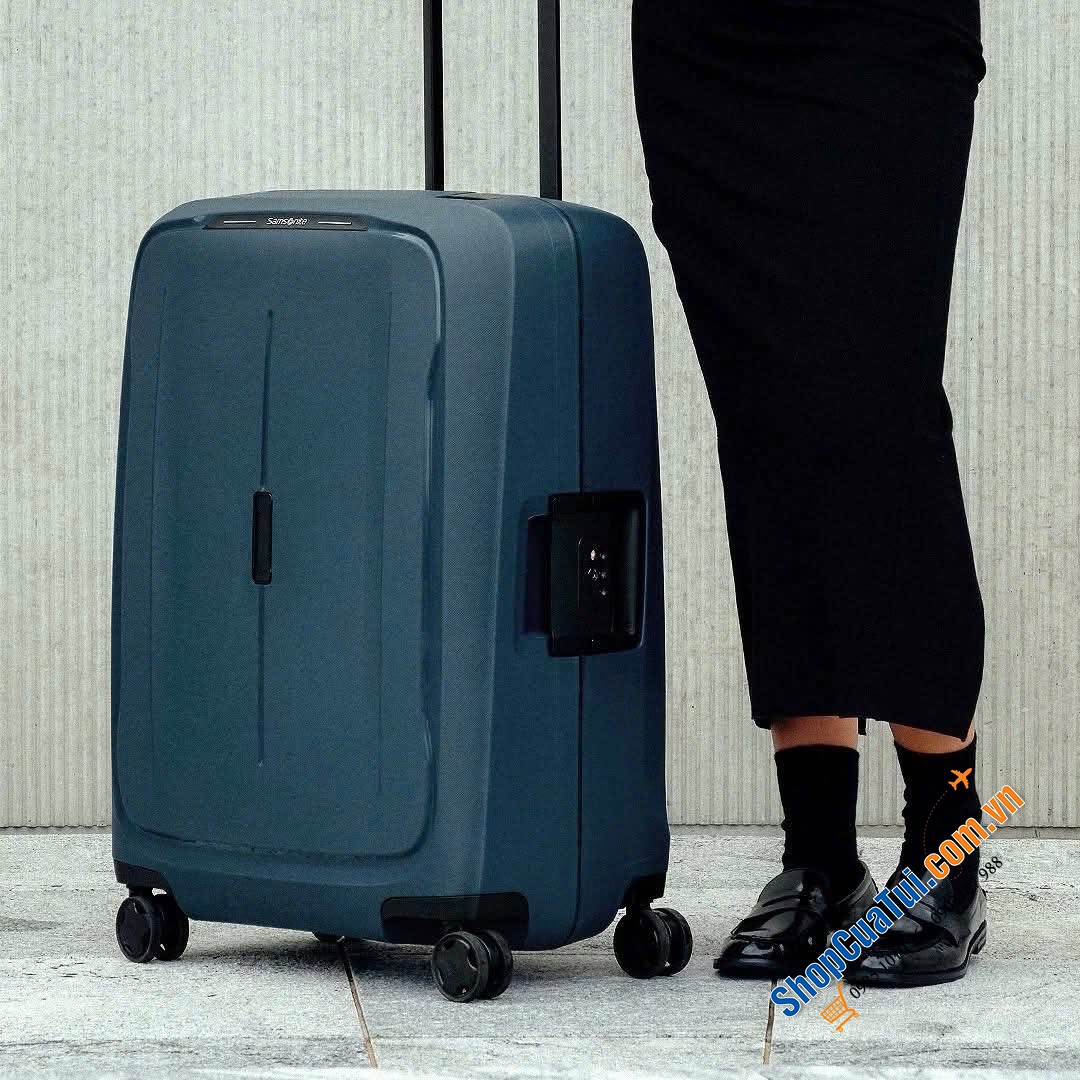 Vali SAMSONITE ESSENS SPINNER  - Khoá ngoàm - Siêu nhẹ - Made in EU xịn sò.