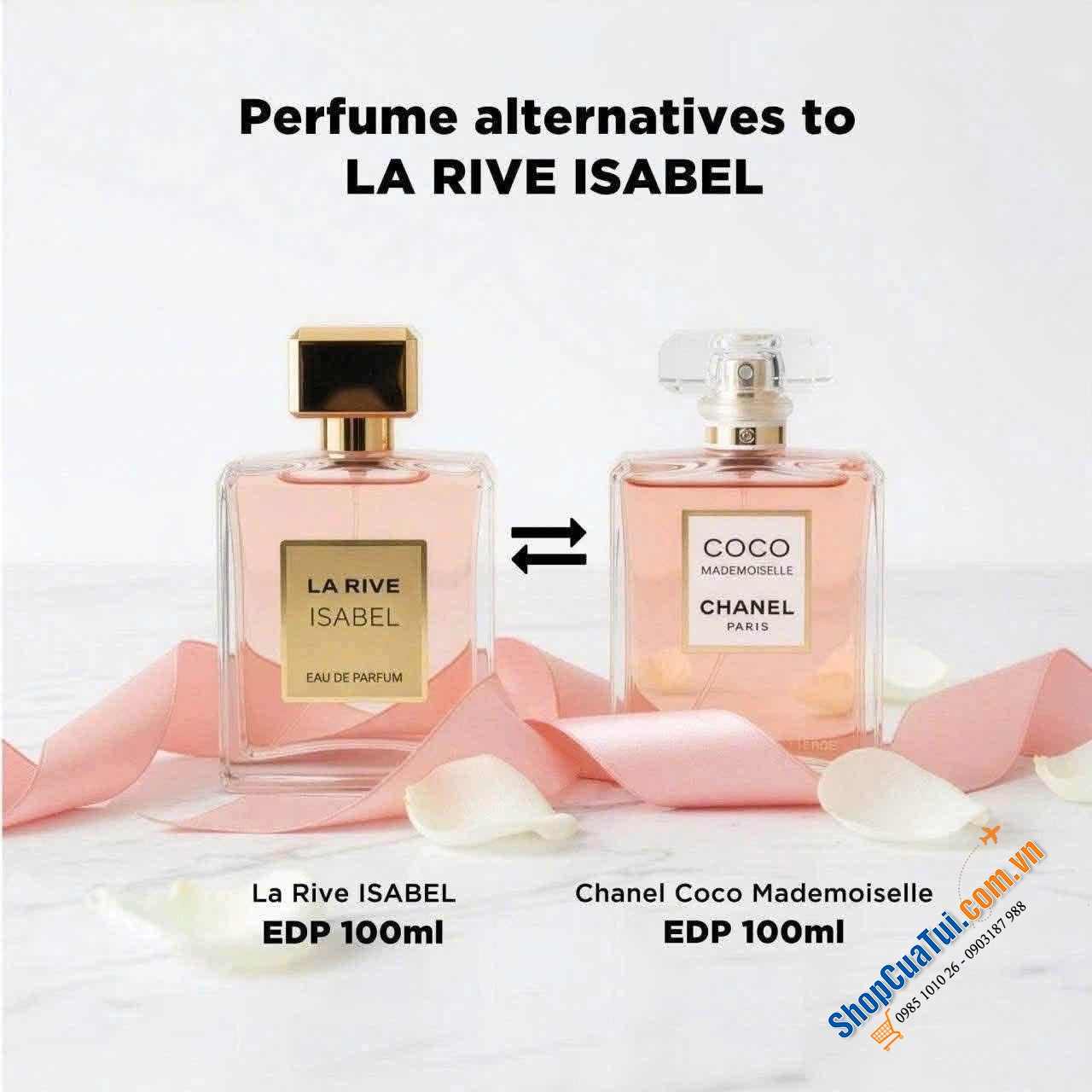 Nước hoa La rive Madame Isabelle - Bản dupe 100% của CHANEL COCO.