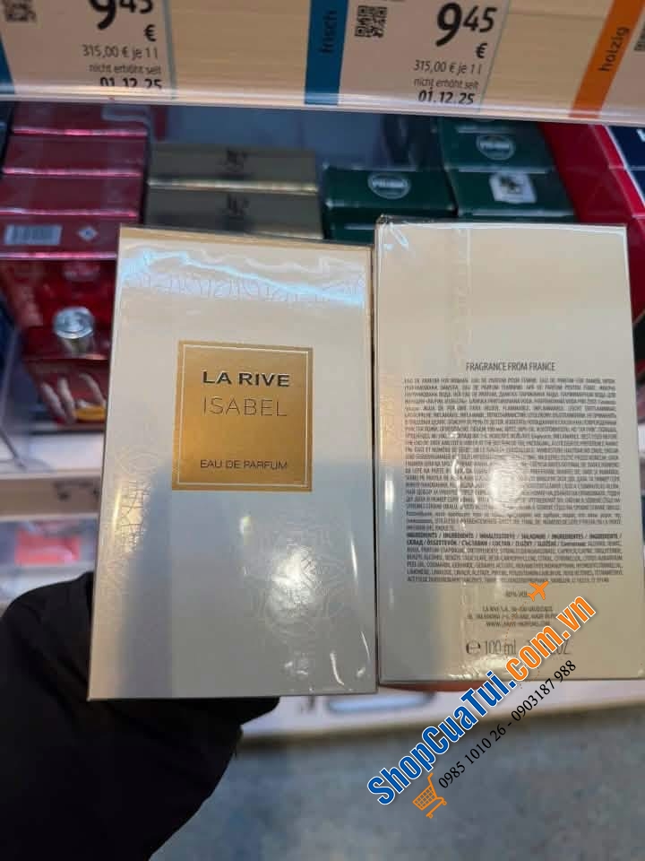 Nước hoa La rive Madame Isabelle - Bản dupe 100% của CHANEL COCO.