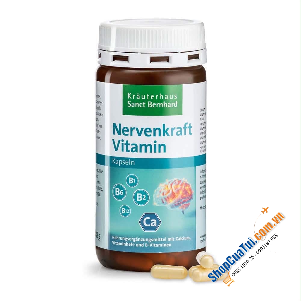 Viên bổ thần kinh NervenKraft Vitamin Sanct Bernhard Đức.