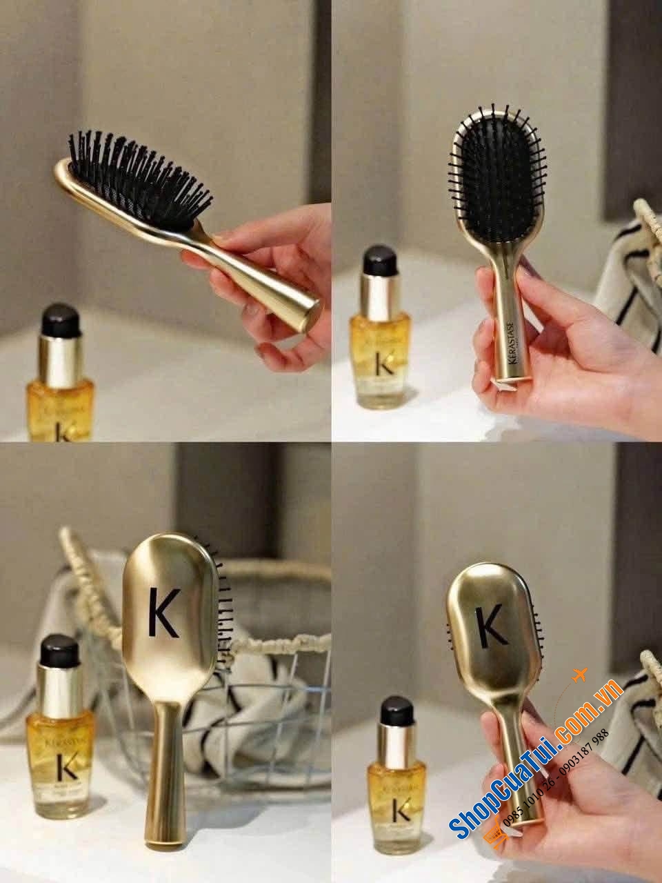 LƯỢC GỠ RỐI MASSAGE KERASTASE GIFT.