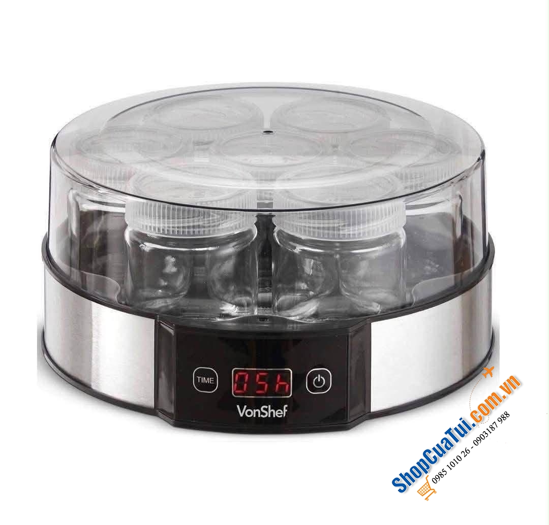 Máy làm sữa chua 7 hũ Vonshef.