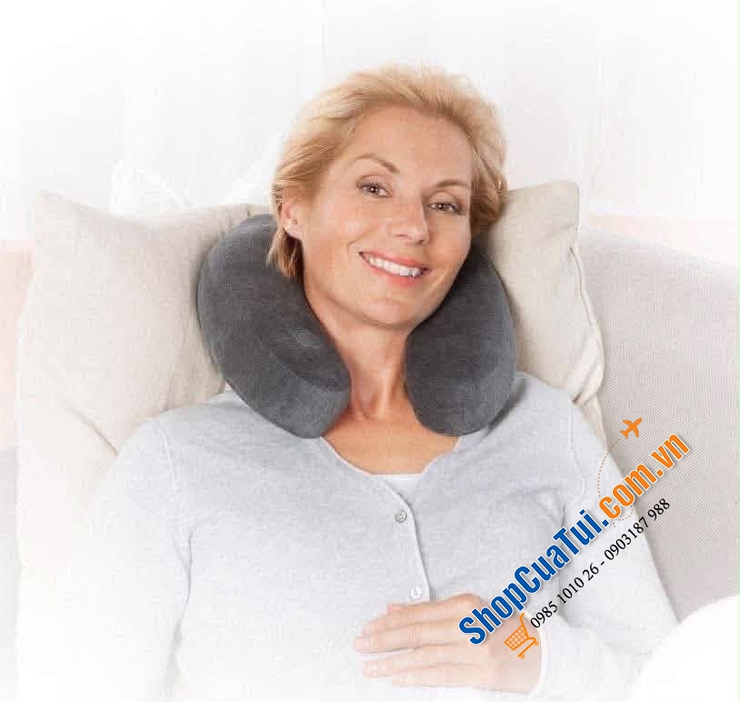 Gối massage cổ Medisana NM87L model mới mềm mại hơn.