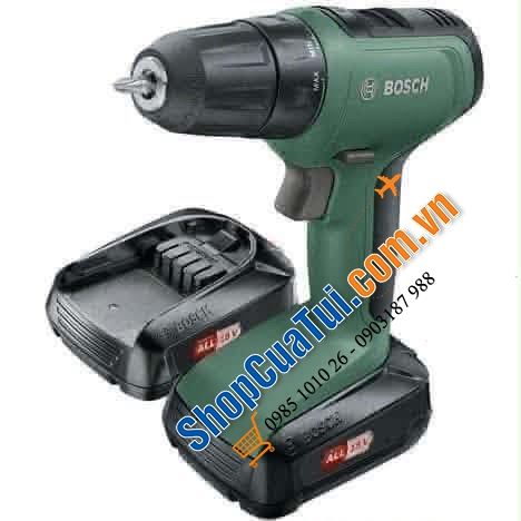 Bộ dụng cụ khoan và bắn vít BOSCH không dây UniversalDrill 18.