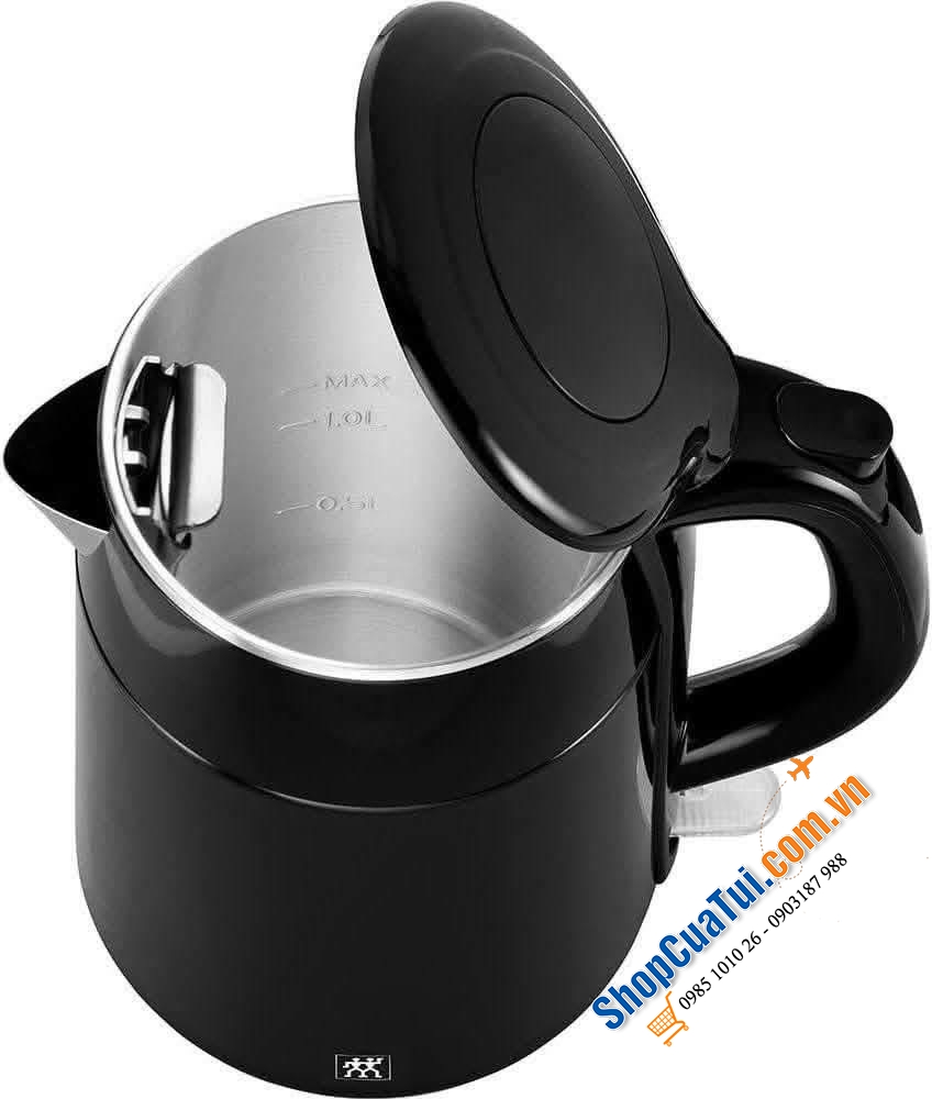Ấm siêu tốc 2 lớp ZWILLING 1.2L – Nhỏ gọn mà “có võ”.