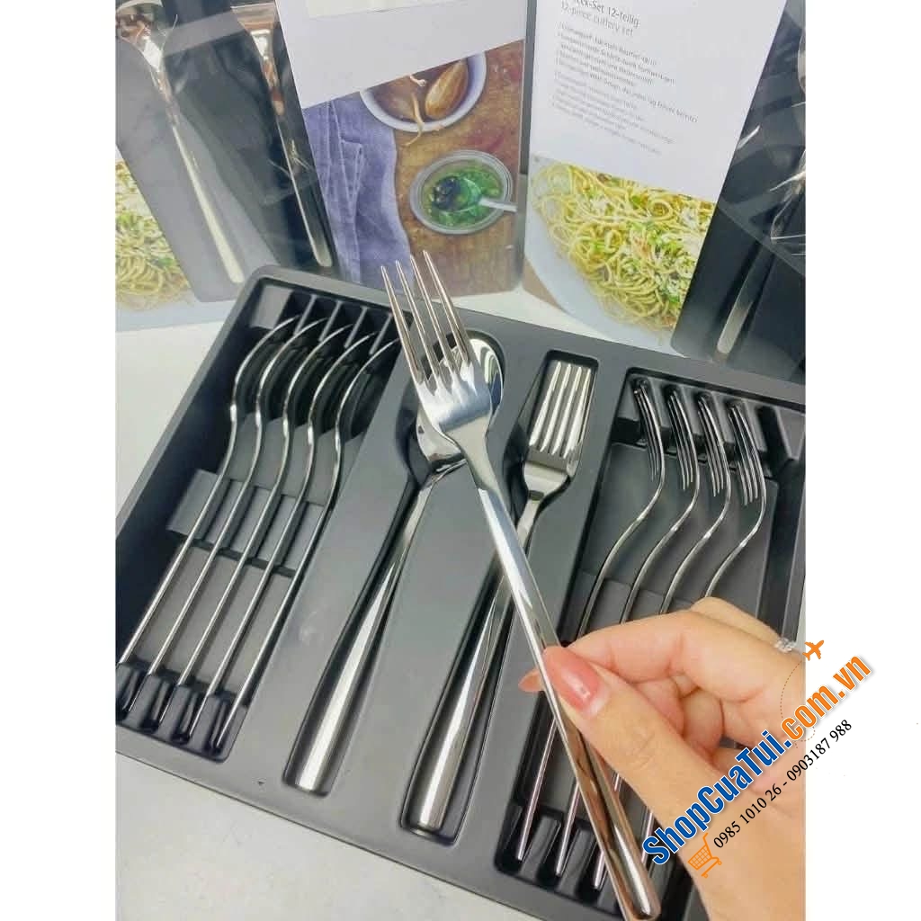 Set thìa dĩa WMF Miami – hàng chuẩn Đức, bền bỉ và tinh tế cho mọi căn bếp hiện đại.