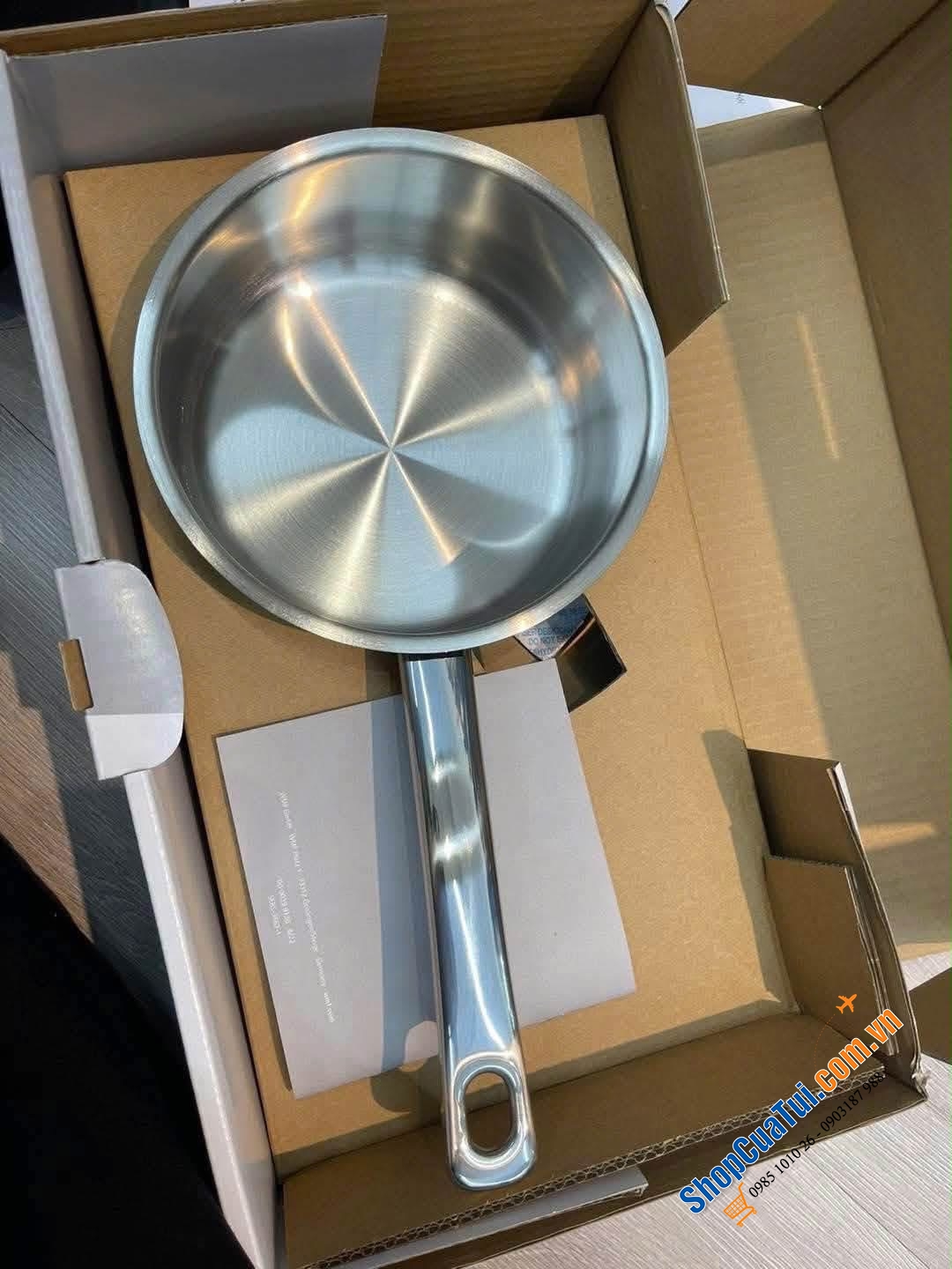 Quánh WMF Diadem Plus 16cm Có Nắp Kính.