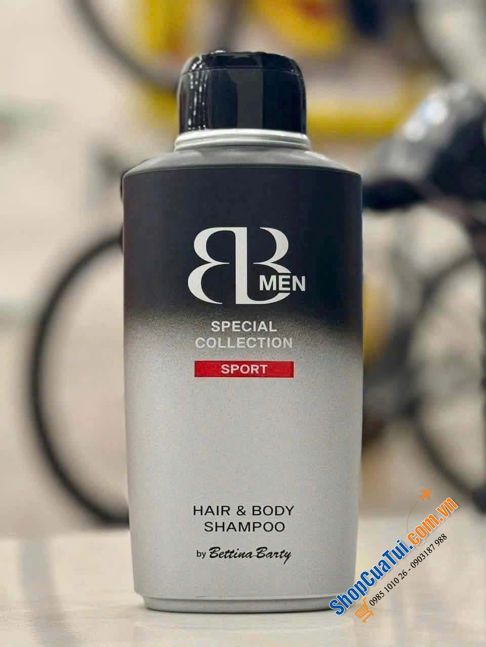 SỮA TẮM GỘI NAM 2IN1 BETTINA BARTY 500ML – TIỆN LỢI, NAM TÍNH.