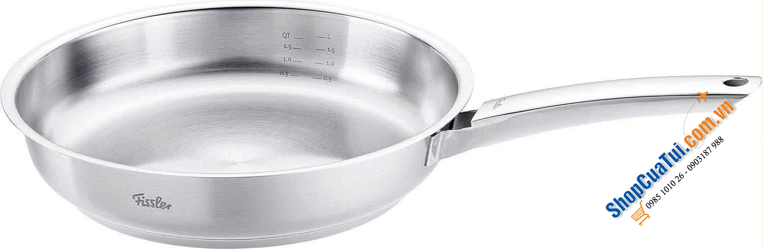 CHẢO THÉP FISSLER PURE COLLECTION size 24 & 28cm - Made in Germany !!