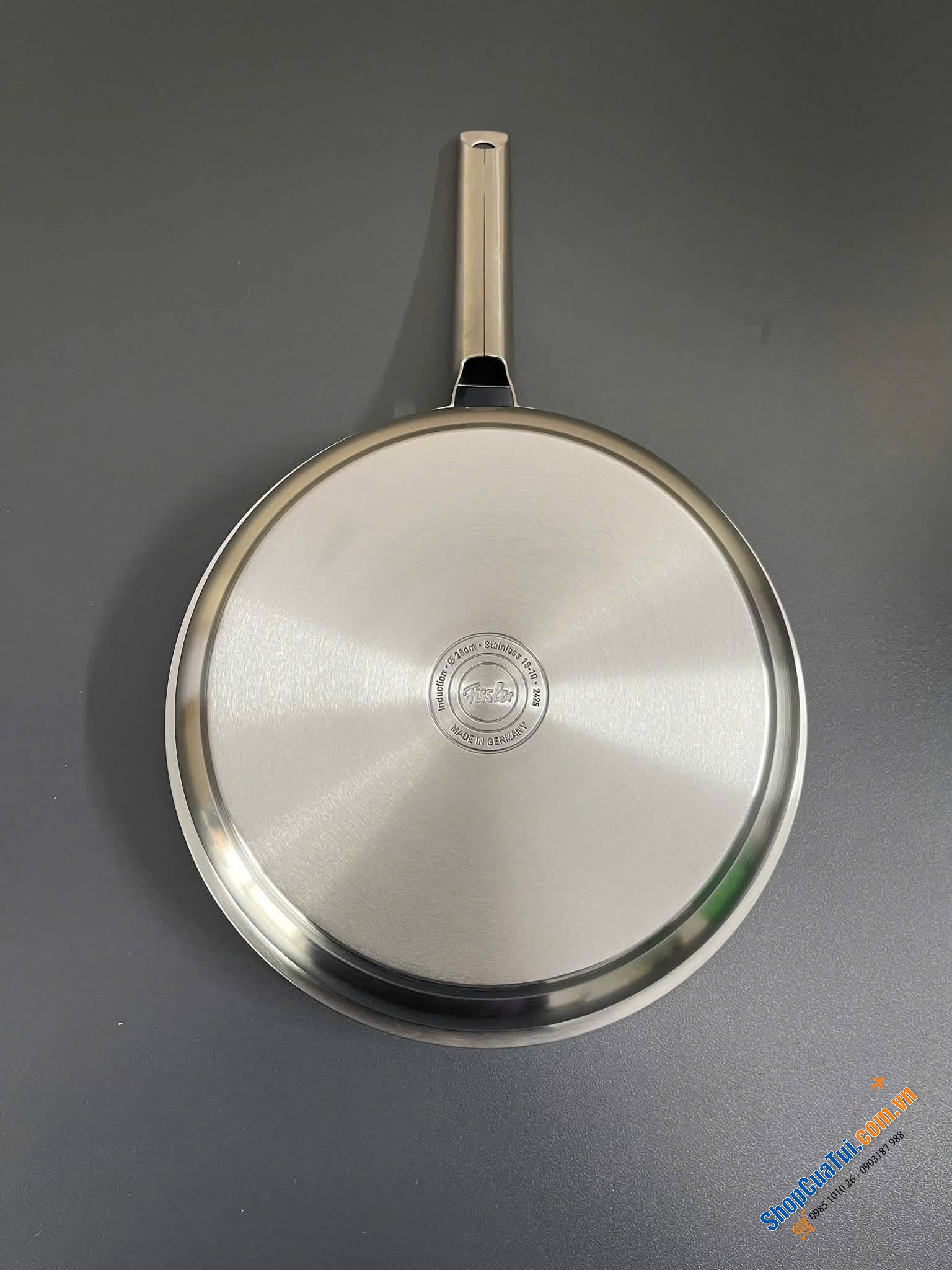 CHẢO THÉP FISSLER PURE COLLECTION size 24 & 28cm - Made in Germany !!