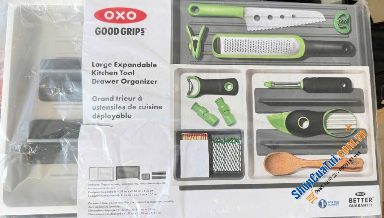 KHAY ĐỰNG DỤNG CỤ NHÀ BẾP OXO Good Grips