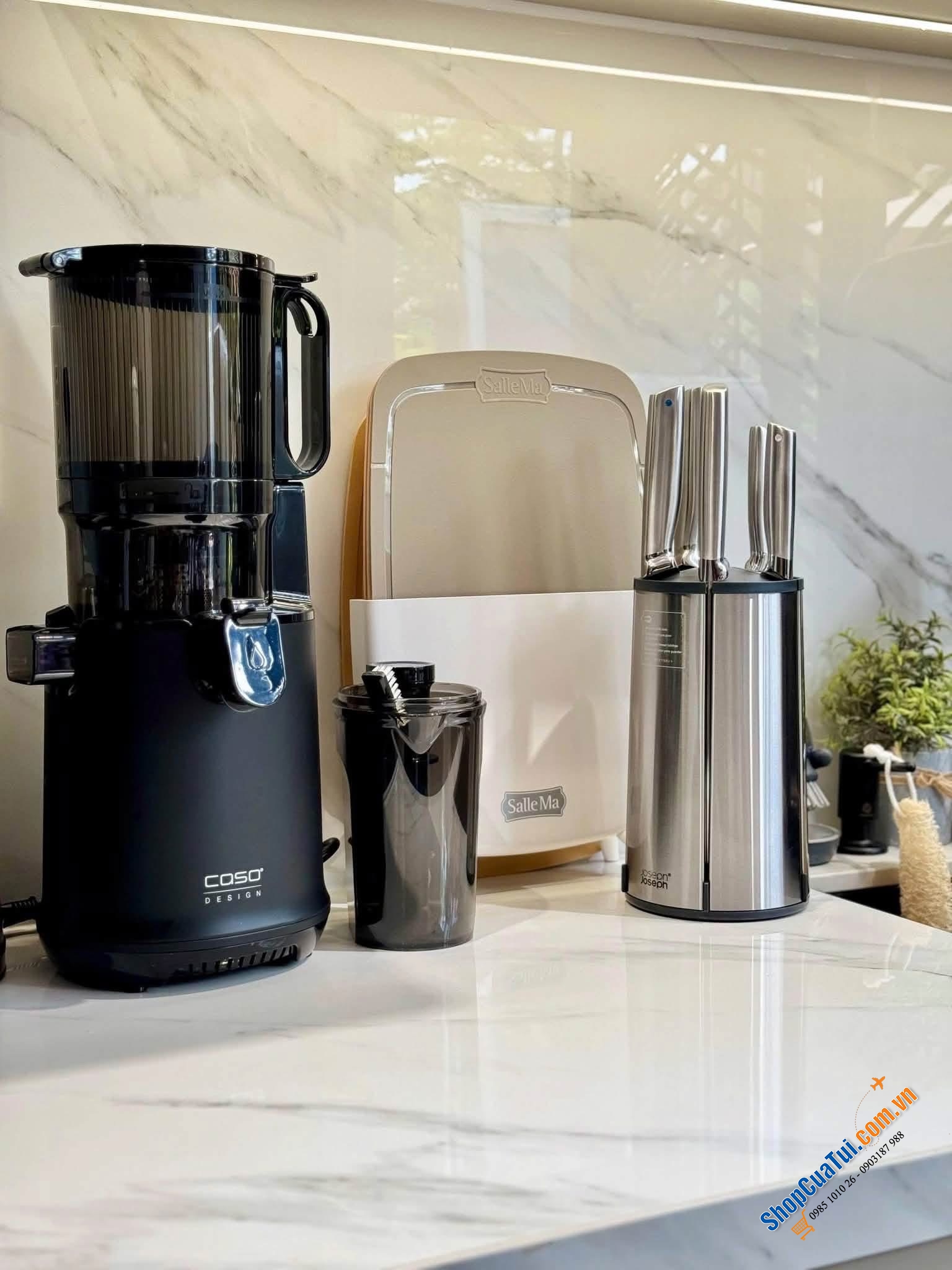 BỘ DAO INOX 5 MÓN JOSEPH JOSEPH ELEVATE CAROUSEL – ĐẸP, XỊN, TIỆN LỢI.