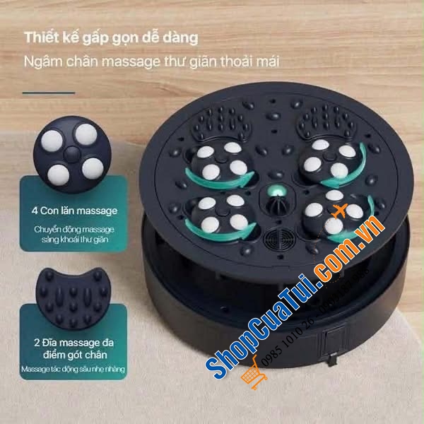 Bồn ngâm chân massage Philips PPM6501.
