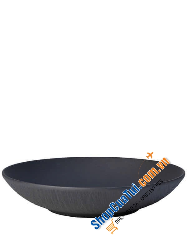 Đĩa Villeroy & Boch Manufacture Rock flache Schale 24 cm.
