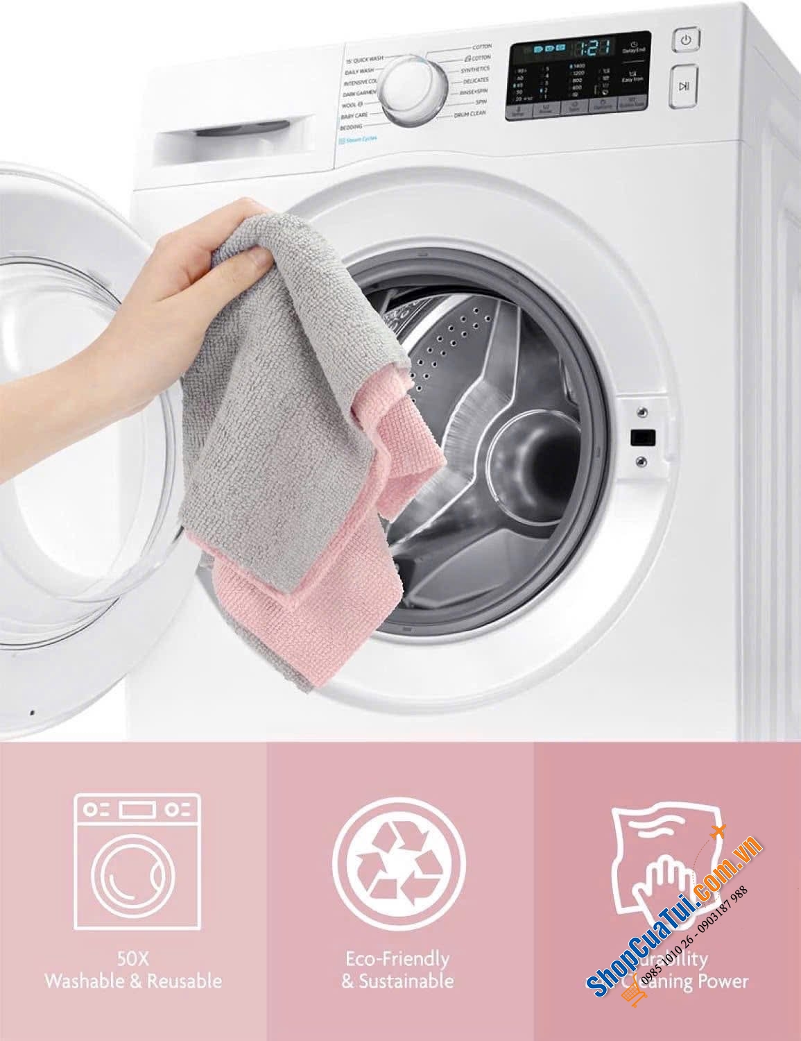 CUỘN KHĂN ĐA NĂNG cao cấp GERLACH - (full 4 màu của hãng).