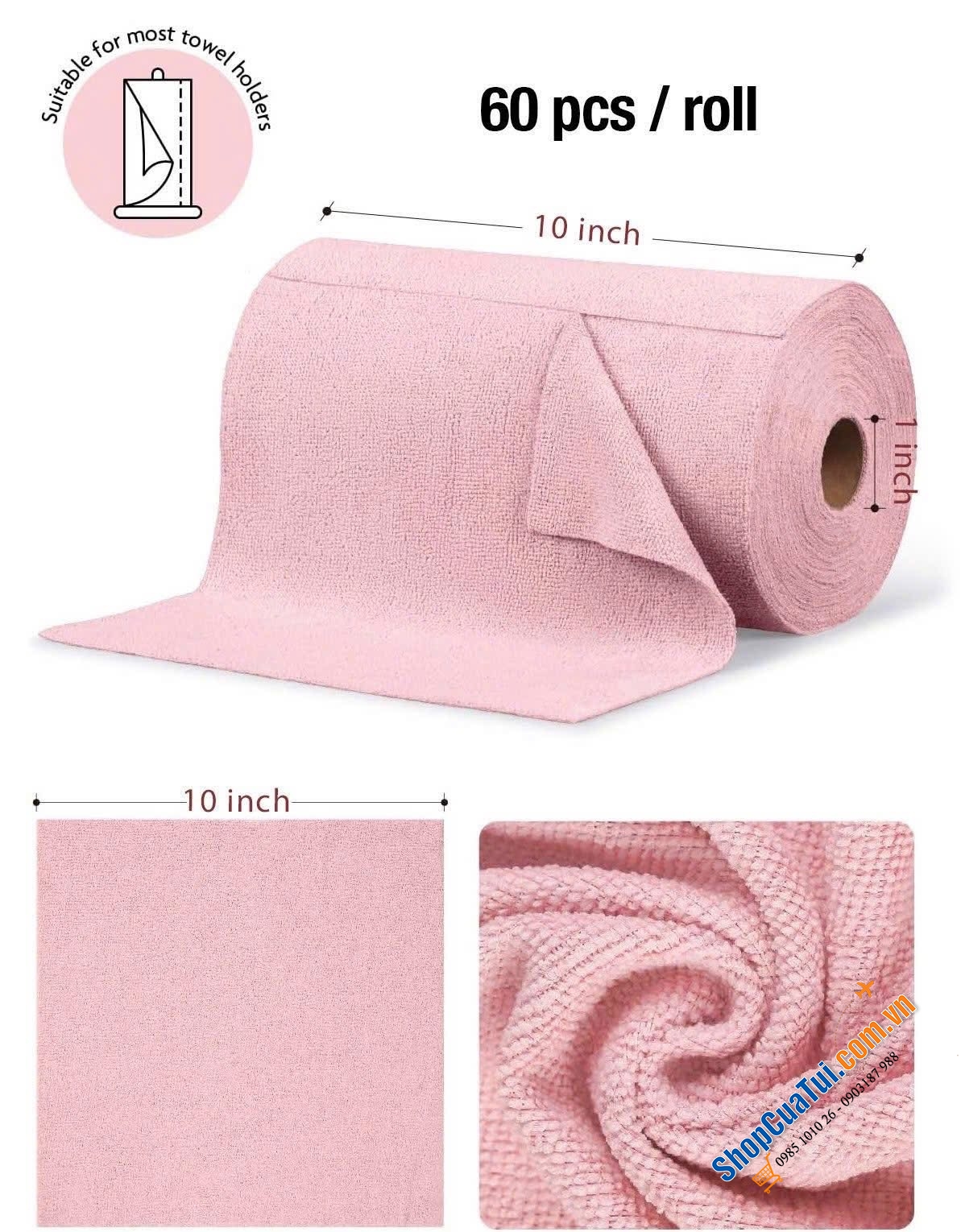 CUỘN KHĂN ĐA NĂNG cao cấp GERLACH - (full 4 màu của hãng).