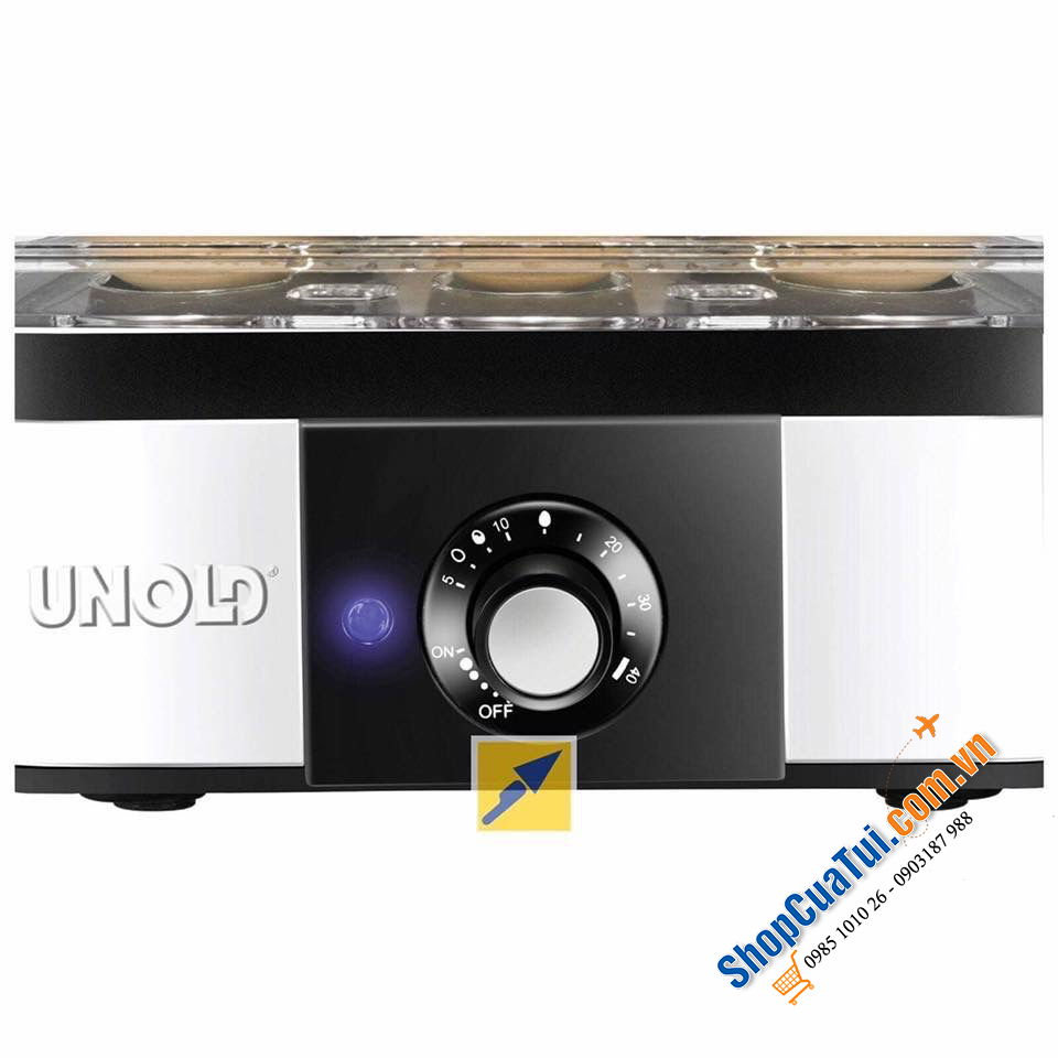 Nồi hấp điện 2 tầng mini Unold