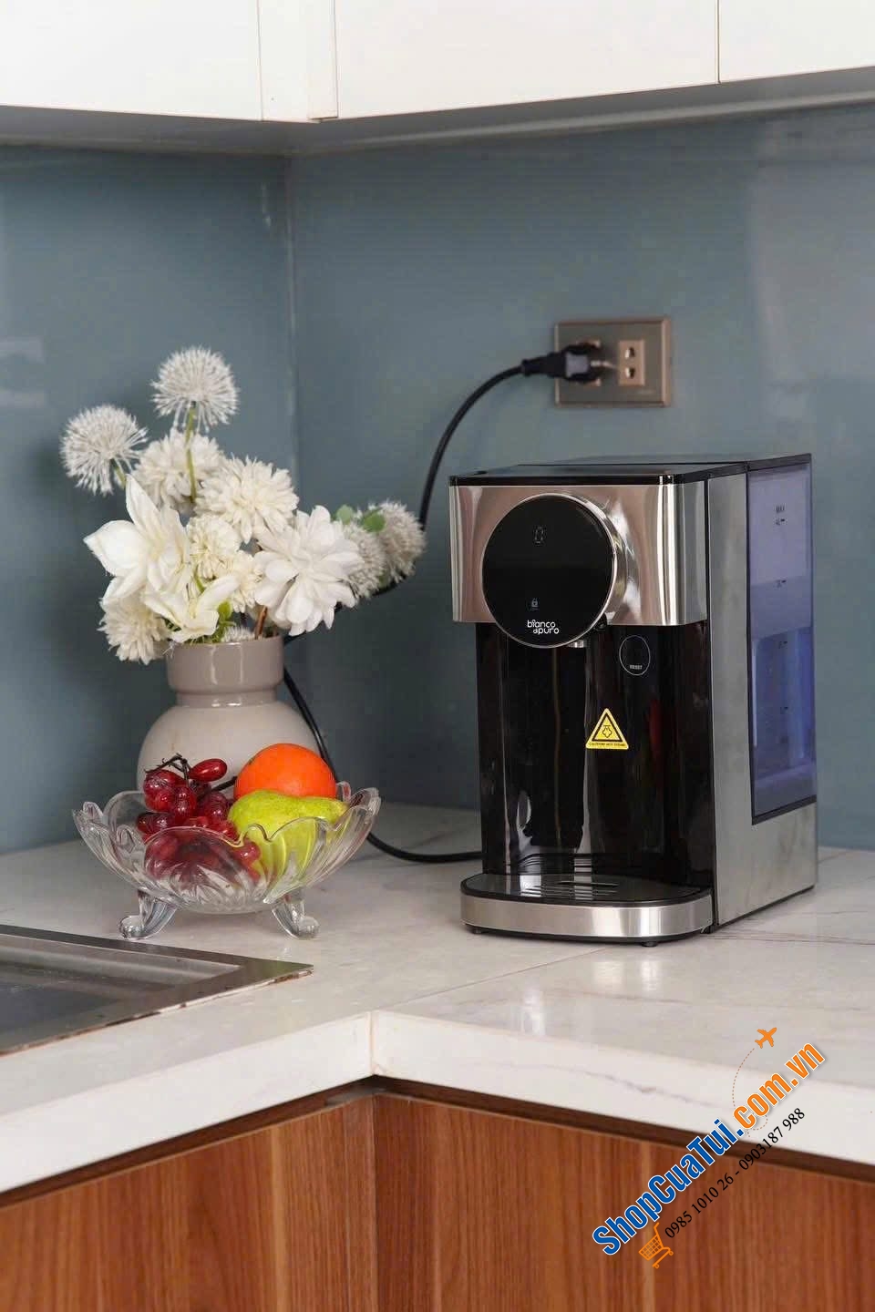 BÌNH THỦY ĐIỆN BIANCO WS010 DUNG TÍCH 4L.
