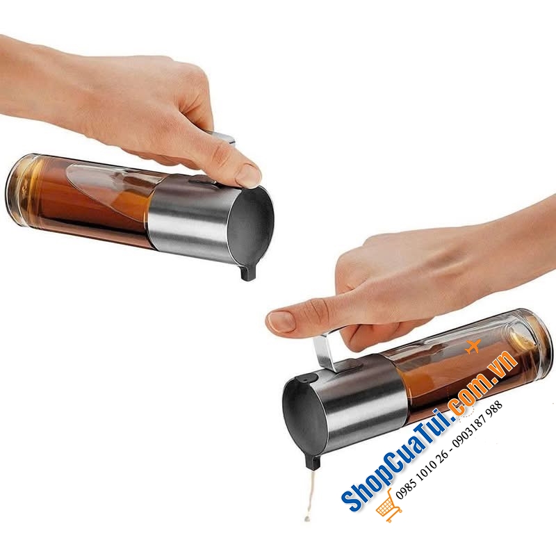 Bình đựng dầu, dấm có tay cầm WMF Basic Vinegar Oil Dispenser 120ml.