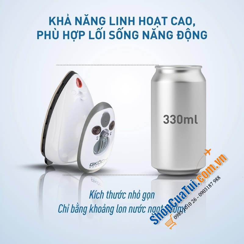 Bàn là du lịch mini GKÖCH.
