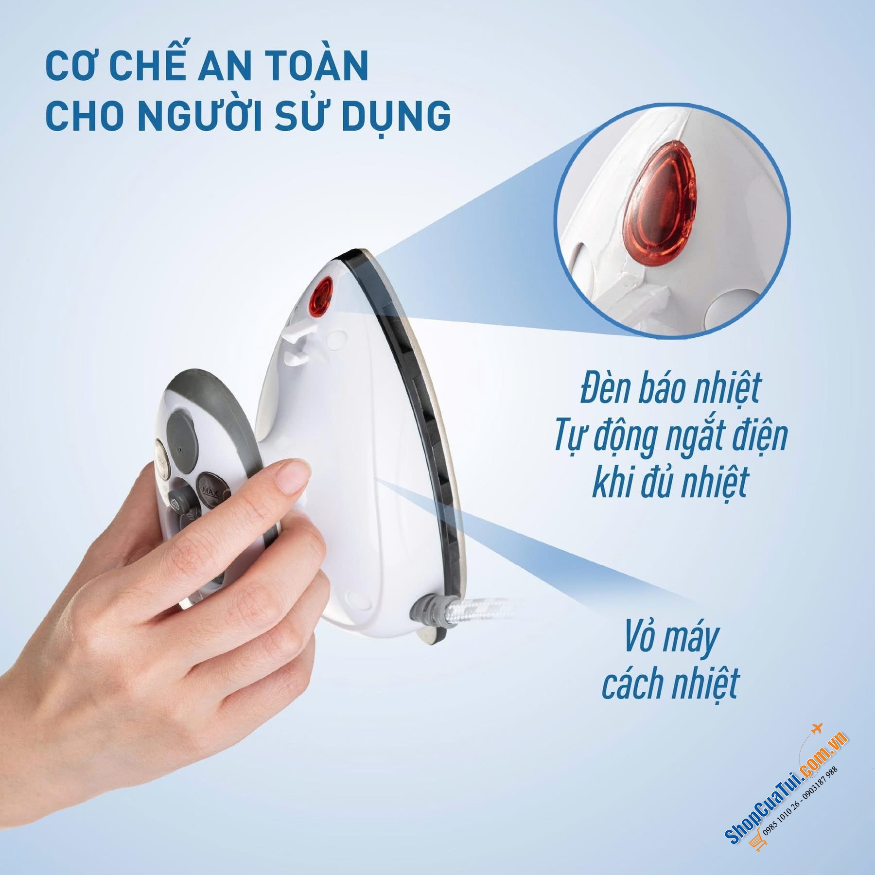 Bàn là du lịch mini GKÖCH.
