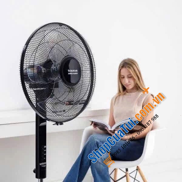 Quạt cây Taurus FADC001 – Động cơ DC siêu êm, 12 tốc độ gió linh hoạt.