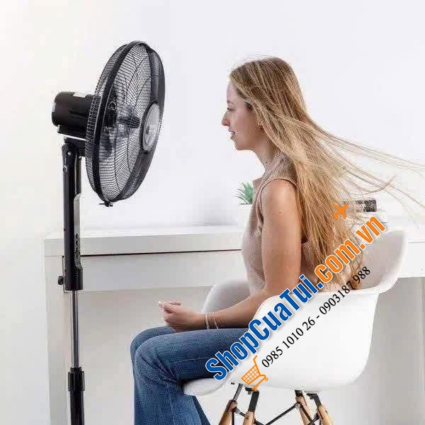 Quạt cây Taurus FADC001 – Động cơ DC siêu êm, 12 tốc độ gió linh hoạt.