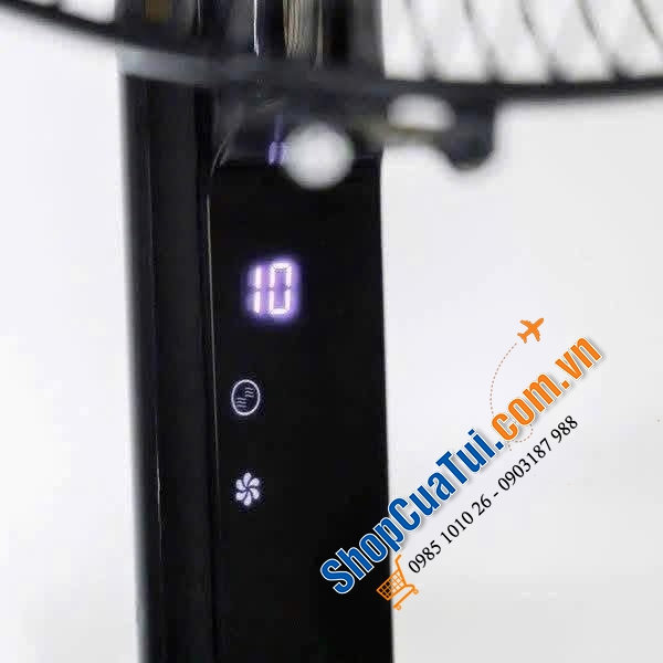 Quạt cây Taurus FADC001 – Động cơ DC siêu êm, 12 tốc độ gió linh hoạt.