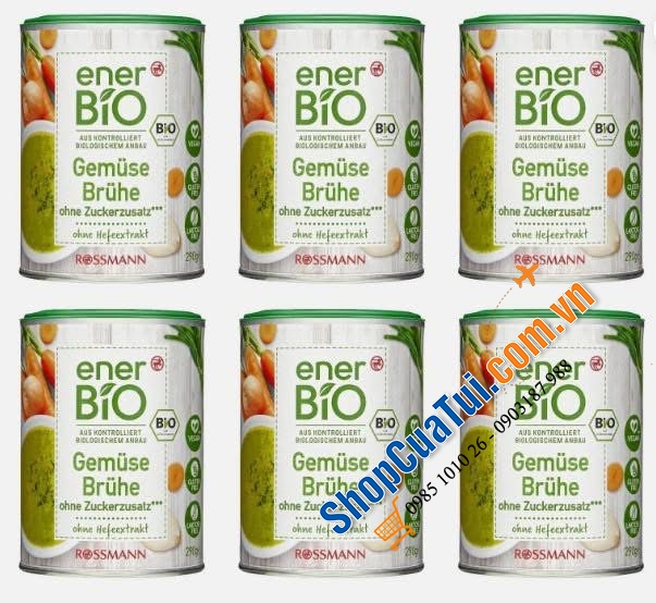 BỘT NÊM RAU CỦ HỮU CƠ ENER BIO 290g - Bí quyết cho bữa ăn healthy trong gia đình (Chay mặn dùng được cả ạ).