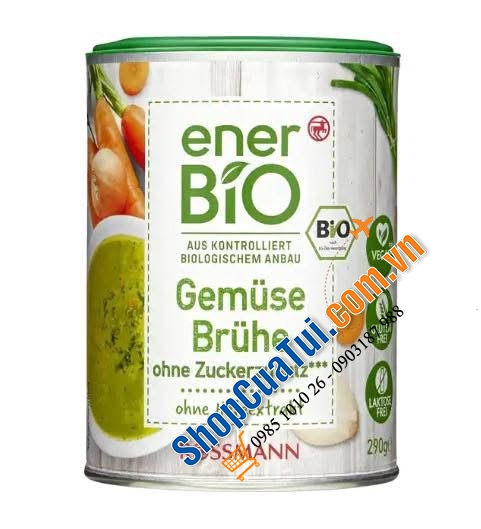 BỘT NÊM RAU CỦ HỮU CƠ ENER BIO 290g - Bí quyết cho bữa ăn healthy trong gia đình (Chay mặn dùng được cả ạ).