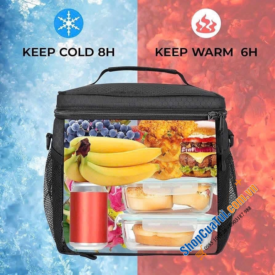 Túi giữ nhiệt F40C4TMP – Gọn gàng, giữ nhiệt cả ngày.
