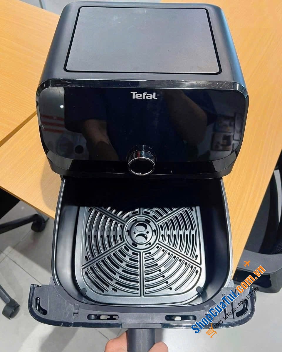 Nồi chiên không dầu điện tử Tefal EY855D68 EasyFry Mega 7.5L.