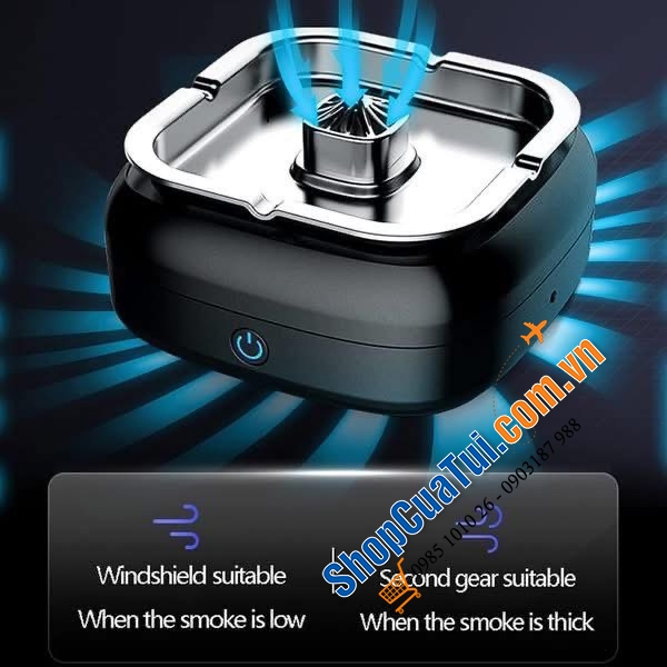 GẠT TÀN KHỬ MÙI TỰ ĐỘNG ĐỜI MỚI NHẤT ASTRAY PURIFIER.