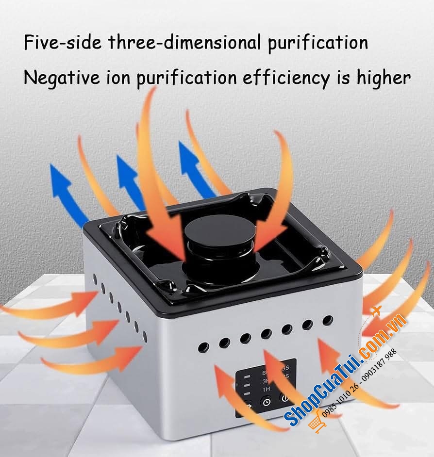 Gạt tàn khử mùi cao cấp Ashtray Air Purifier.