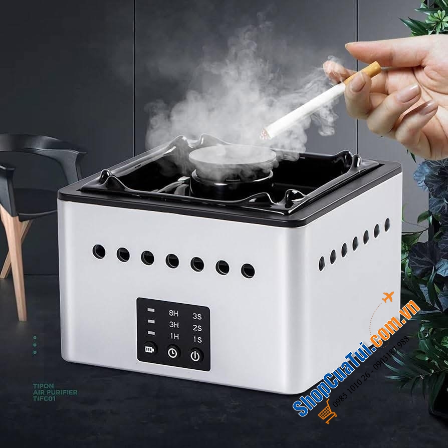 Gạt tàn khử mùi cao cấp Ashtray Air Purifier.