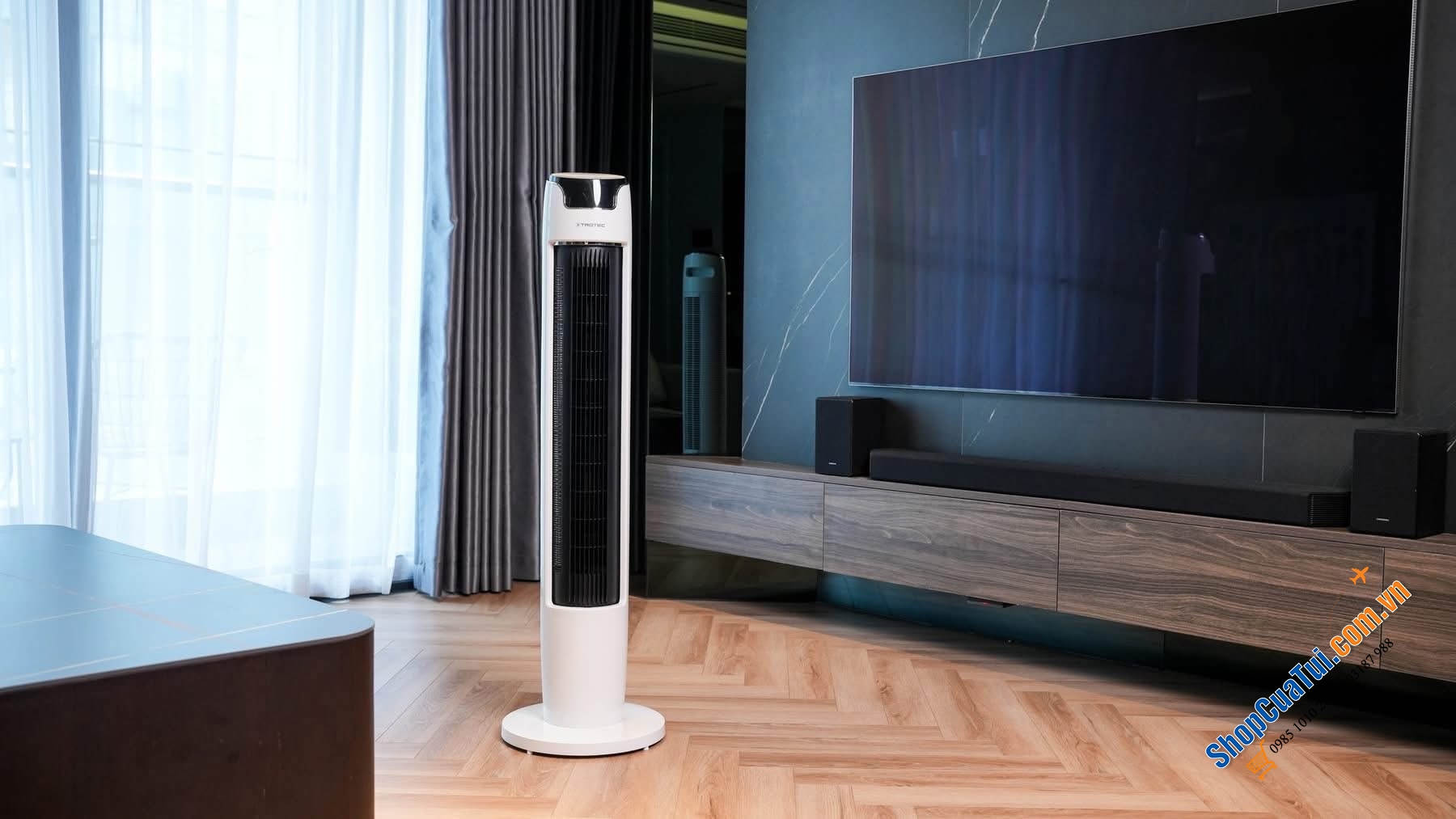 Quạt tháp Trotec TVE40T xịn sò, bền đẹp.