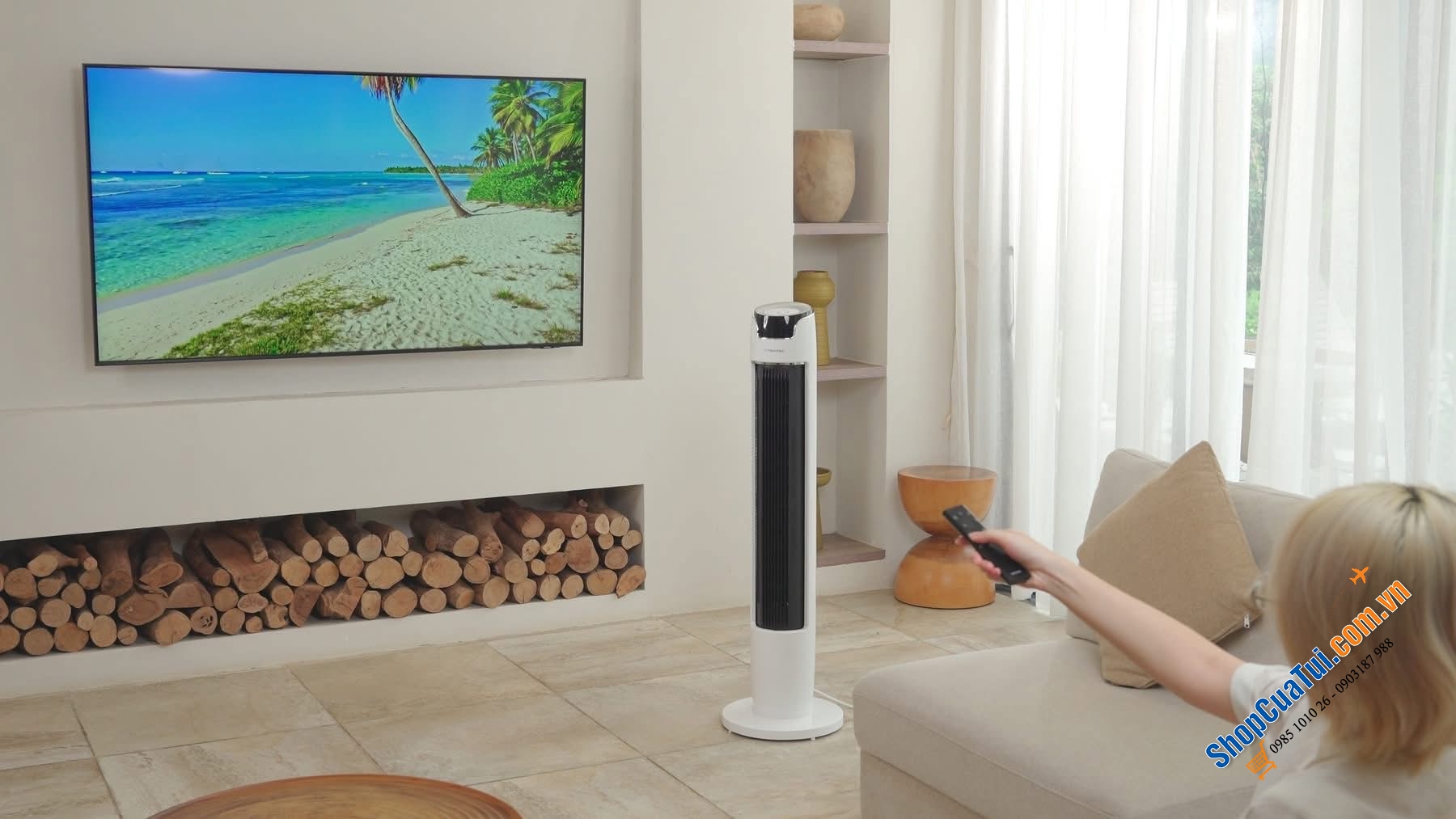 Quạt tháp Trotec TVE40T xịn sò, bền đẹp.