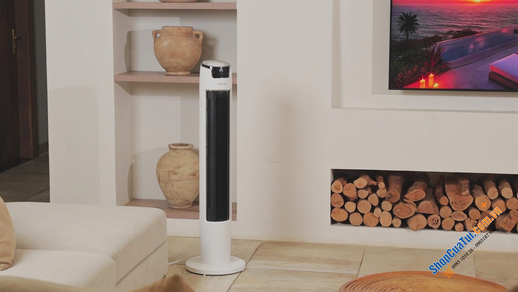 Quạt tháp Trotec TVE40T xịn sò, bền đẹp.