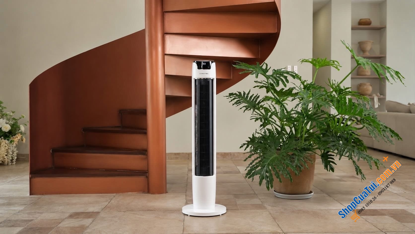 Quạt tháp Trotec TVE40T xịn sò, bền đẹp.