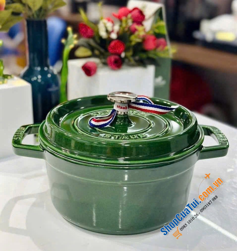Nồi gang đúc STAUB 18cm - 20cm - 24cm.