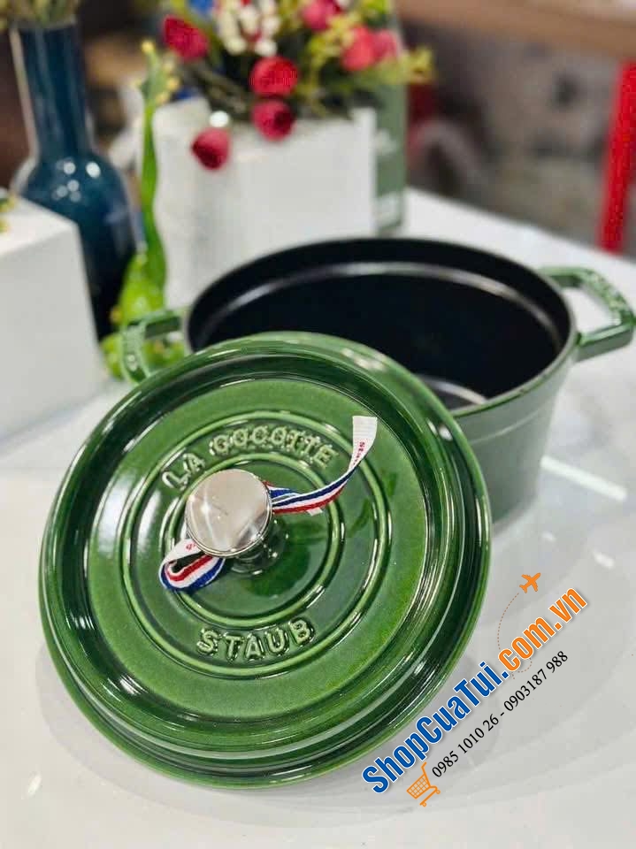 Nồi gang đúc STAUB 18cm - 20cm - 24cm.