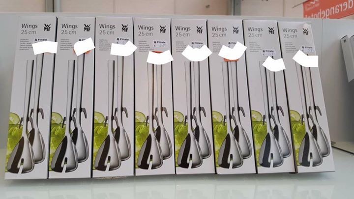 Set thìa trộn Salat hoặc đồ ăn của WMF