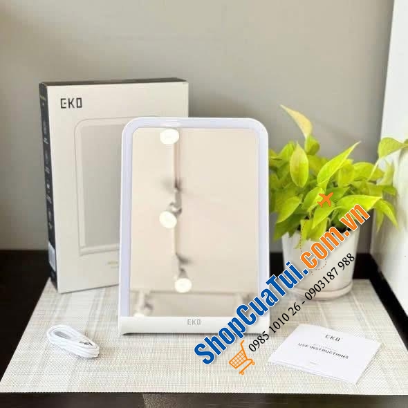 GƯƠNG TRANG ĐIỂM EKO IMIRA - Makeup đẹp hơn nhiều khi có ánh sáng chuẩn.