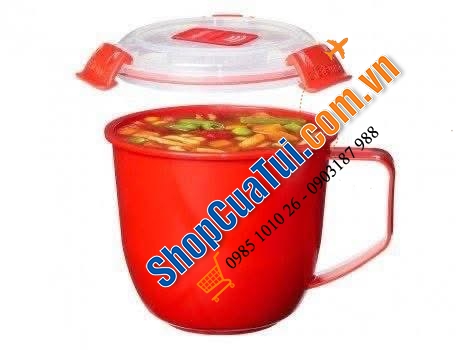Cốc đựng mỳ, súp dùng trong lò vi sóng Sistema 850ml, 900ml, 940ml - Made in New Zealand.