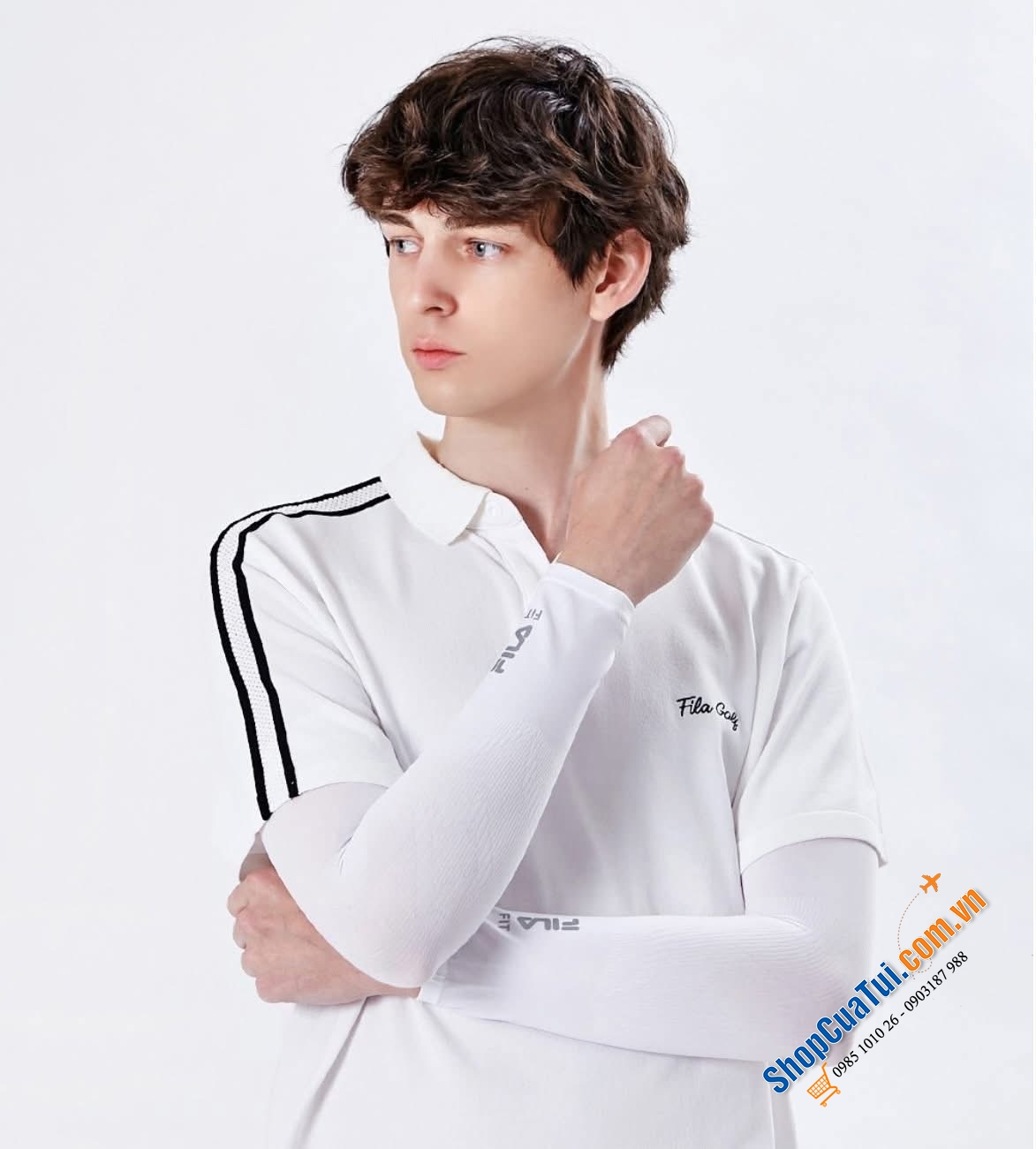 Bao tay chống nắng chống tia UV Fila Fit.
