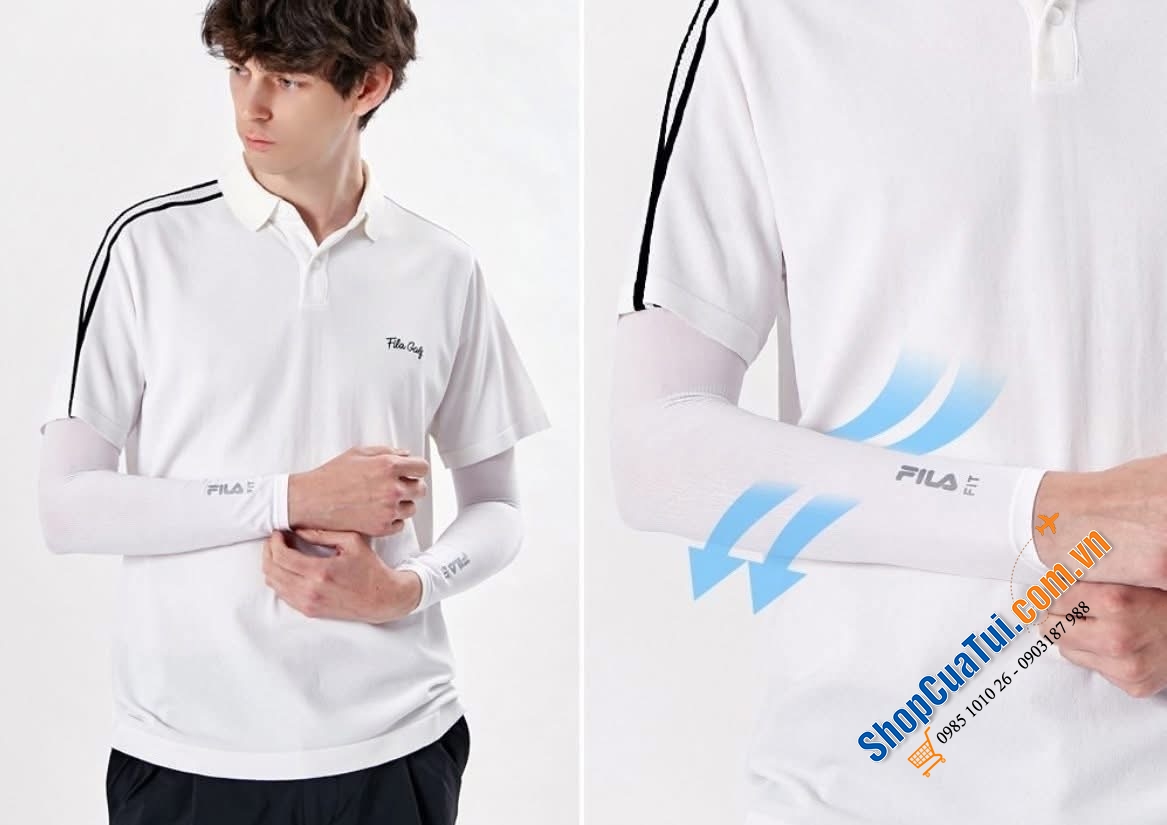 Bao tay chống nắng chống tia UV Fila Fit.
