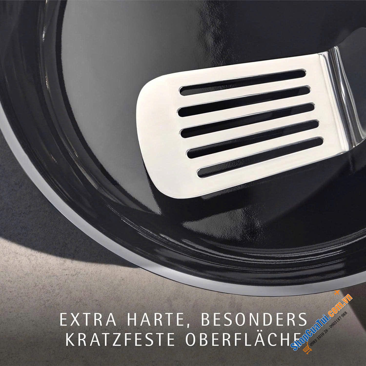 Bộ nồi WMF Fusiontec Essential Pro 4 món Màu Đỏ - Made in Germany.