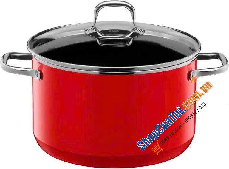 Bộ nồi silargan SILIT ELEGANCE 4 MÓN MÀU ĐỎ - Made In Germany.