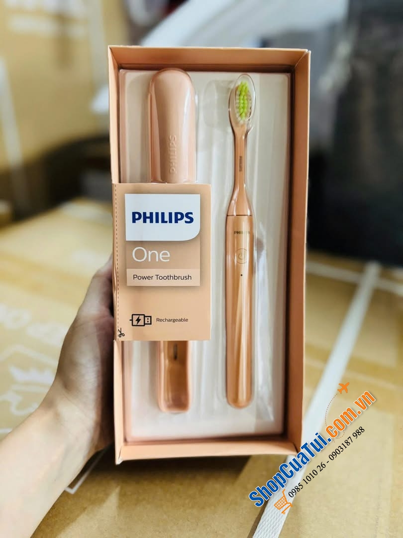 Bàn chải điện Philips HY1200/25 – xinh từ cái nhìn đầu tiên.